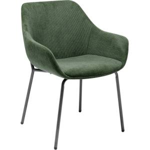 Kare Design Комплект от 2 зелени кадифени стола с подлакътници Avignon - Kare Design (80021)