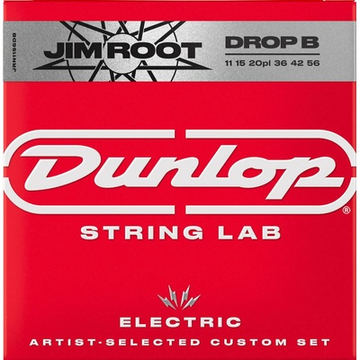 Dunlop JRN1156DB String Lab Jim Root Drop B Струни за електрическа китара (JRN1156DB)