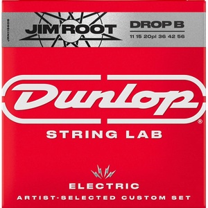Dunlop JRN1156DB String Lab Jim Root Drop B Струни за електрическа китара (JRN1156DB)