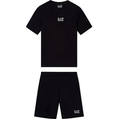 Ea7 emporio armani 7B000294_AF10378 short sleeve set - Black (Black)