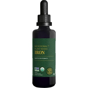 Global Healing Анемия - Microsomal Течно желязо (веган формула), 59.2 ml капки (03297 (IRN-2OZ))
