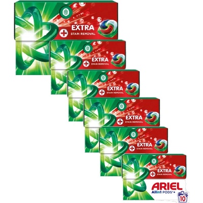 Ariel Extra Clean pracie kapsule 6 x 10 PD