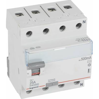 Legrand 25A/500mA/4p/AC 411737