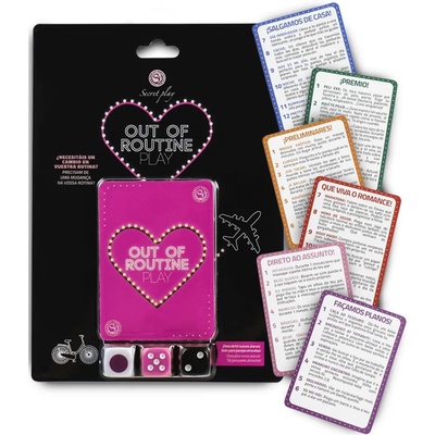 SECRETPLAY Secret play juego cambia tu rutina version es / pt