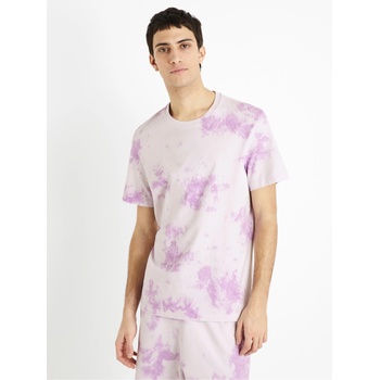 Celio Светлолилава мъжка батикова тениска Celio Dengame Celio | Lilav | МЪЖЕ | S