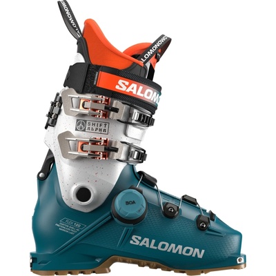 Salomon Shift Alpha Boa 120 Dragonfly Silver Met. Orange Tiger 26 26.5 25/26