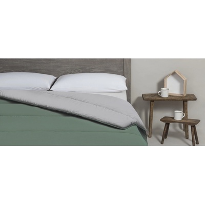 Velfont Denver Bicolor přikrývka zeleno modrá/perlově šedá menta/perla 150x220