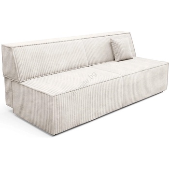 Laski Разтегателен триместен диван teramo с място за съхранение, бежов (lk0088)