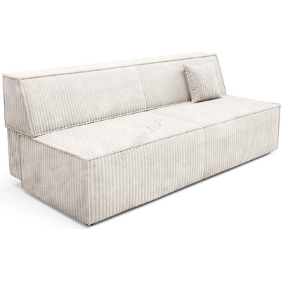 Laski Разтегателен триместен диван teramo с място за съхранение, бежов (lk0088)