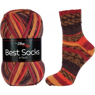 Best Socks - Vlna Hep - Ponožková příze 4 nitka Barva: 7316