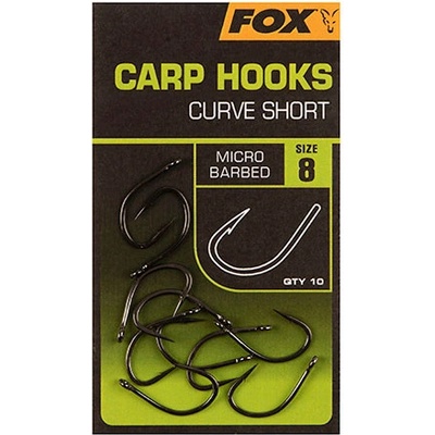 Fox Carp Hooks Curve Shank Short 2 vel.2 10ks