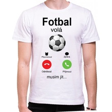 Fajntričko tričko Fotbal volá Phone bílá