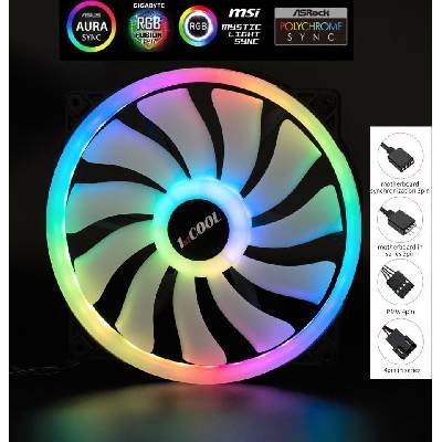 1stCOOL AURA EVO ARGB PWM Ring 20cm F20-AURA-EVO-R