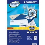 EUROPE100 Avery Zweckform LABELS A4 by AVERY ECONOMY 38 X 21.2 MM 6500 LABELS
