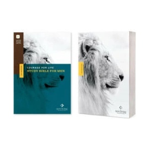 NLT Courage for Life Study Bible for Men, Filament-Enabled Edition (Softcover) | Tyndale, Ann White (ISBN: 9781496475541)