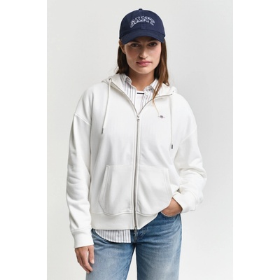 Gant Shield Hoodie Zip Hoodie Eggshell