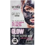 Victoria Beauty Galaxy Detox Почистваща и обновяваща пилинг маска за лице с активен въглен 10мл