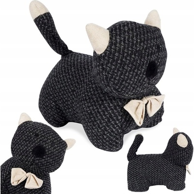 Volně stojící zarážka dveří Home Styling Collection 20 cm černá