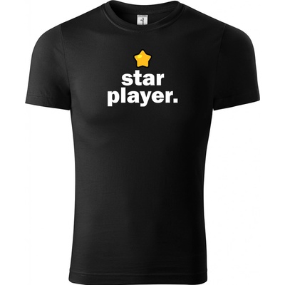 Brawl Stars dětské tričko Star Player černá