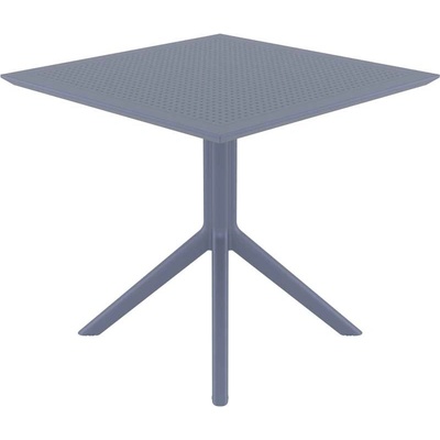 Bogdan Furniture Am Маса Скай 70/70/74h тъмно сива