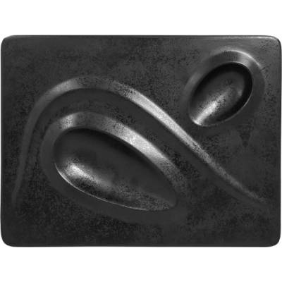 RAK Porcelain Talíř obdélný 2 zóny 32 x 24 cm RAK-KRCRRP2IN