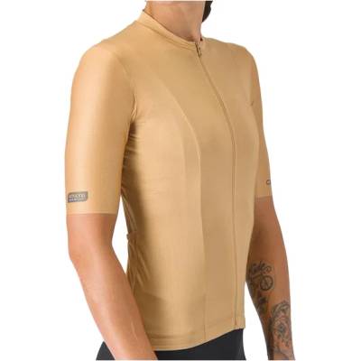 Castelli Дамска фланелка с къс ръкав за колоездене Castelli Women's Unlimited Jersey Cycling jersey - Toffee - размер XL (156-2386-0115)
