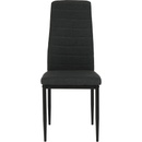 Kondela Coleta Nova látková tmavě šedá / černá