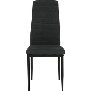 Kondela Coleta Nova látková tmavě šedá / černá