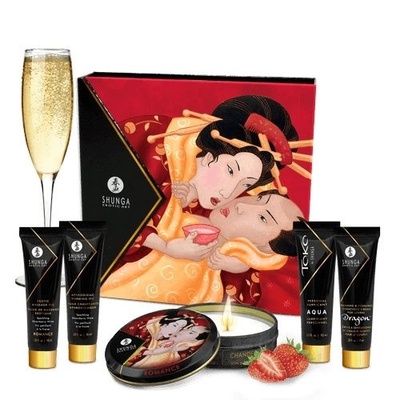 Shunga Еротичен комплект от 5 части Shunga Geisha's Secret Collection