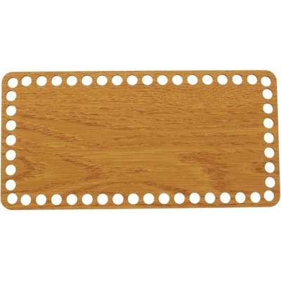 Dno na košík obdélník 24X12 cm DUB typ E36