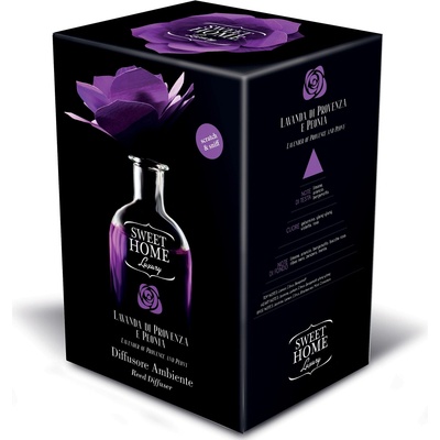 Sweet Home Collection Parfumovaný difuzér Lavender of Provence & Peony 250 ml