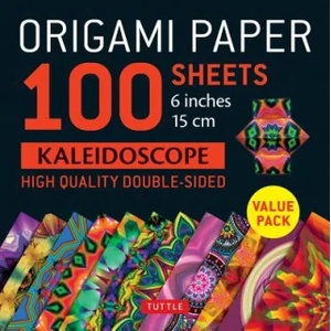 Tuttle Publishing Origami Paper 100 sheets Kaleidoscope 6" (15 cm) | Tuttle Publishing