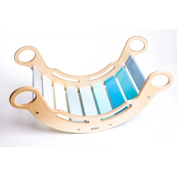 Montessori Dvěděti modrá houpačka