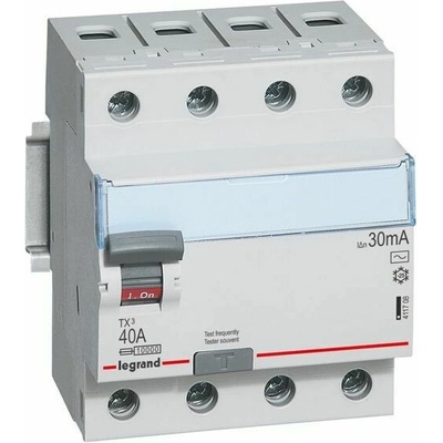 Legrand TX3 40A/30mA/4p/AC 411708