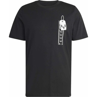 adidas Messi Fun Graphic Tee KB9489 čierne
