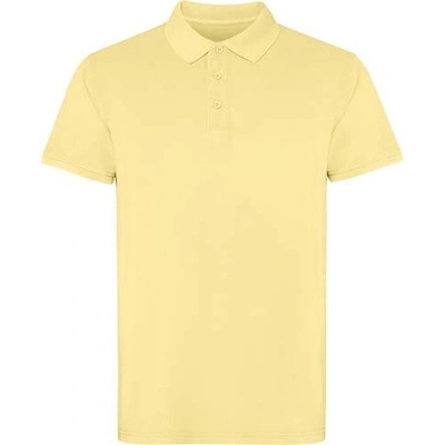 Cobain unisex polokošele s krátkym rukávom žlté