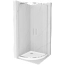 Mexen Rio 80x80 cm + tray round