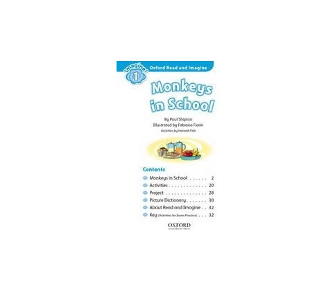 Monkeys in the School Activity Book
