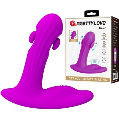 Pretty love bauer rechargeable prostate massager 12 modes