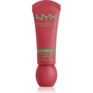 NYX Cosmetics Smushy Matte Lip Balm балсам за устни с матиращ ефект цвят Snuggle Szn 8ml