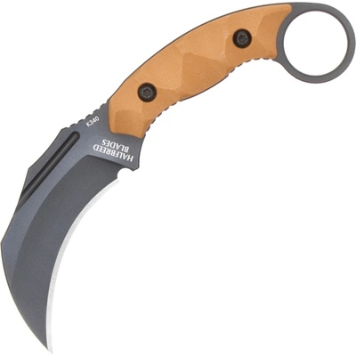 Halfbreed Blades Close Quarters Combat Fixed Blade CQB-02P - K340-Dark Earth