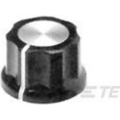 TE Connectivity 4-1437624-8 TE AMP Industrial Switches and Knobs otočný knoflík s ukazatelem černá (Ø) 44.9 mm 1 ks Pack