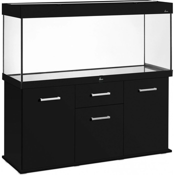 Diversa Solid LED akvarijní set rovný černý 576 l