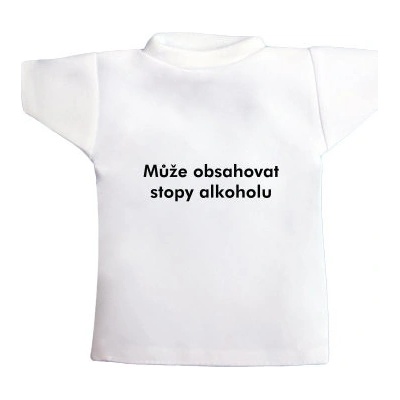 Tričko na láhev Stopy alkoholu