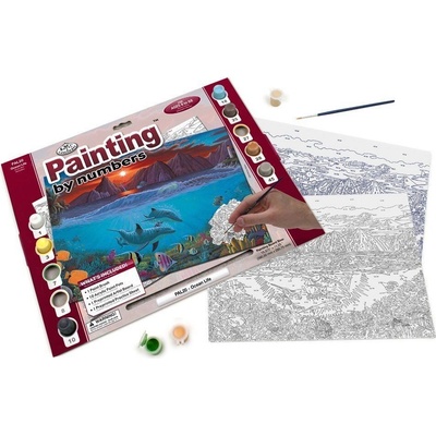 Malování podle čísel Podmořský svět