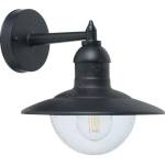 Top Light - Външно стенно осветително тяло VERONA 1xE27/12W/230V IP44 черно (TP1900)
