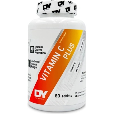 DY Nutrition Vitamin C Plus | with Citrus Bioflavonoids, Black Pepper & Amla [60 Таблетки]