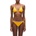 SUNDEK American top and adjustable briefs bikini - Yellow (Maracuja 01)