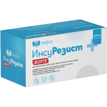 Biotica InsuResist Forte | with Banaba & Gymnema Sylvestre [60 капсули]
