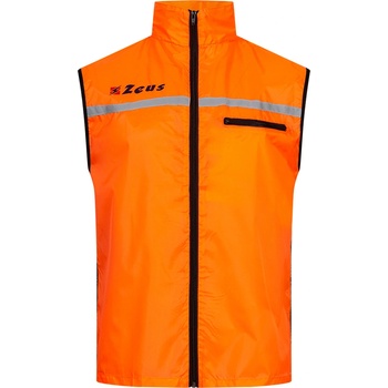 Zeus Потник Zeus Men Reflective Running Vest orange